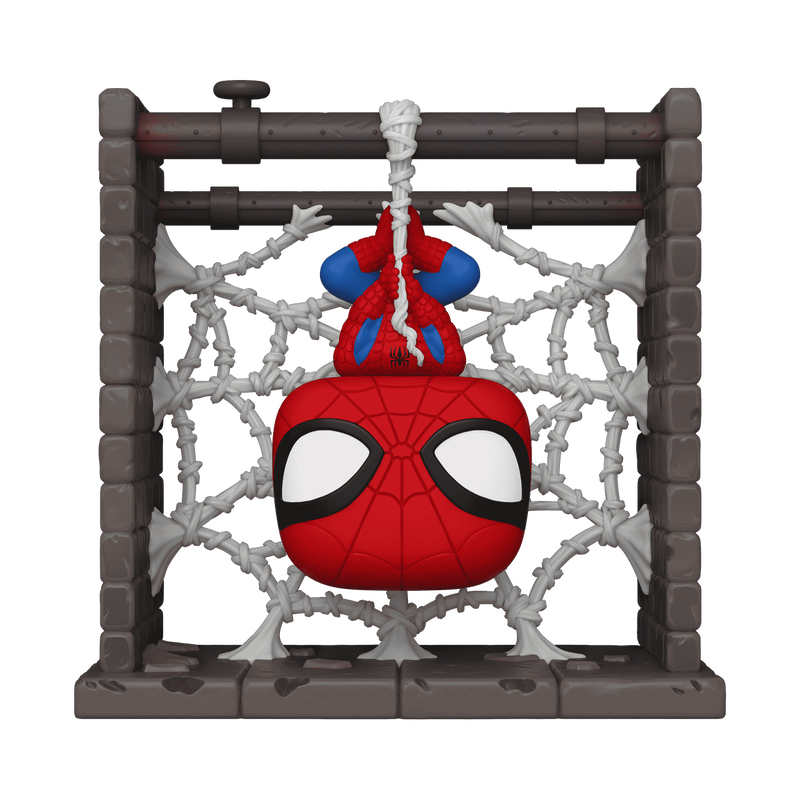 Funko Pop Deluxe! Marvel - Spider-Man (Hanging from Web)