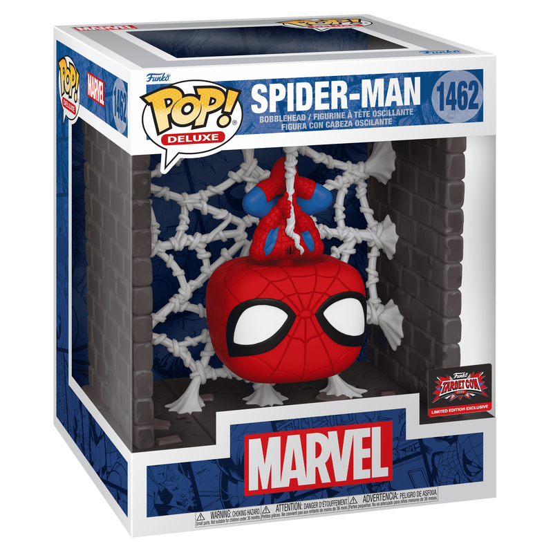 Funko Pop Deluxe! Marvel - Spider-Man (Hanging from Web)
